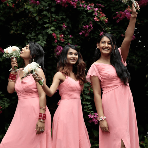 Modern Bridesmaid Gown 20